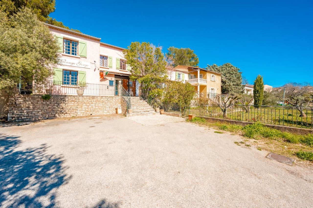 La Maison Du Rouge Gorge - Charmante Maison Climatisee Avec Piscine Pontevès Extérieur photo