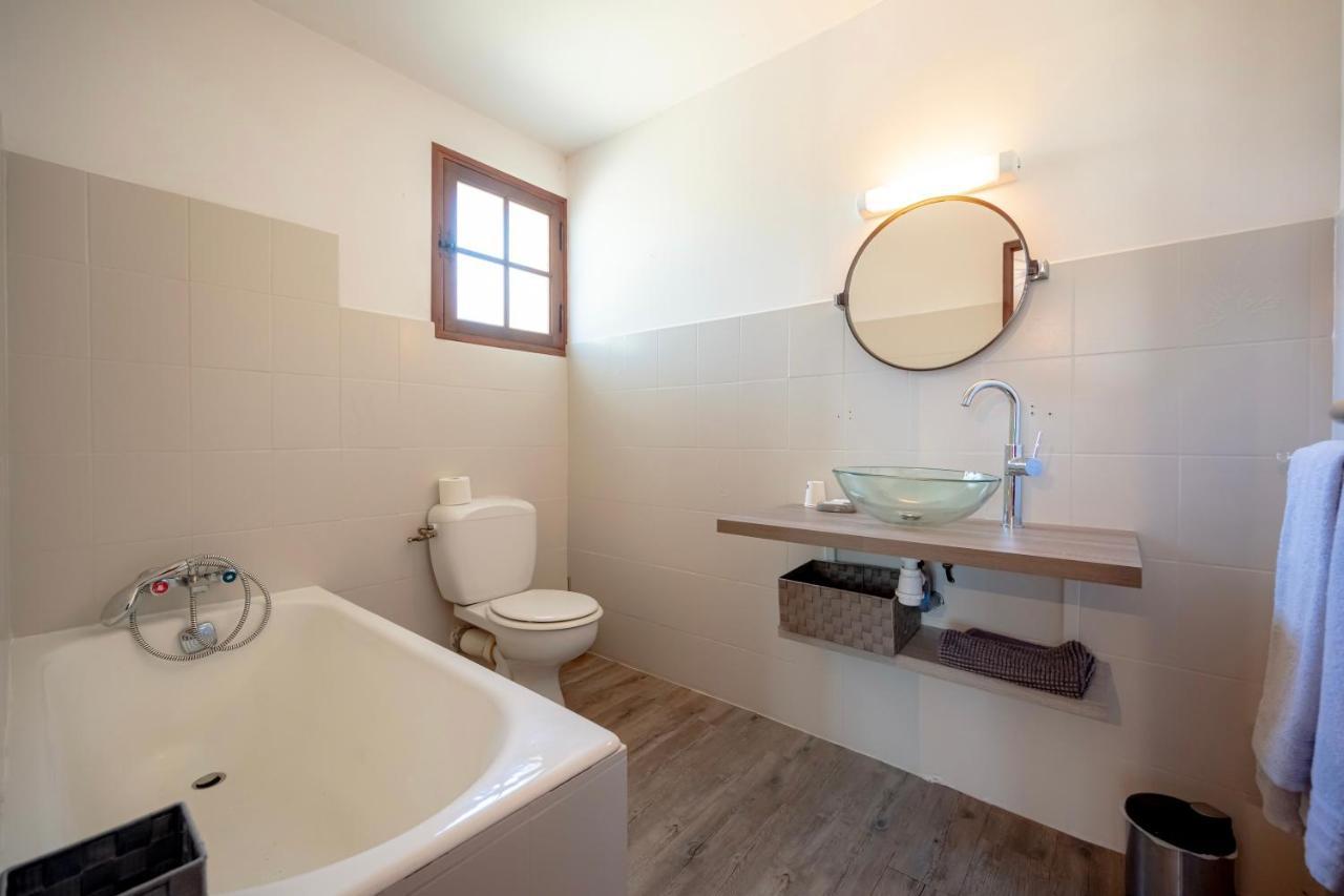 La Maison Du Rouge Gorge - Charmante Maison Climatisee Avec Piscine Pontevès Extérieur photo